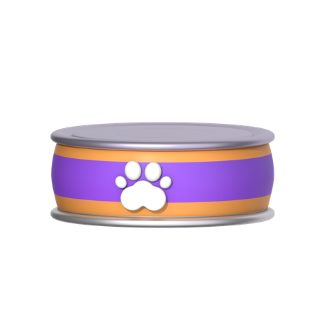 Pet Food Can  3D Icon