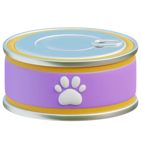 Pet Food Can  3D Icon