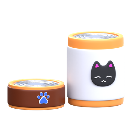 Pet Food Can  3D Icon