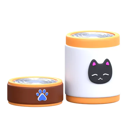 Pet Food Can  3D Icon