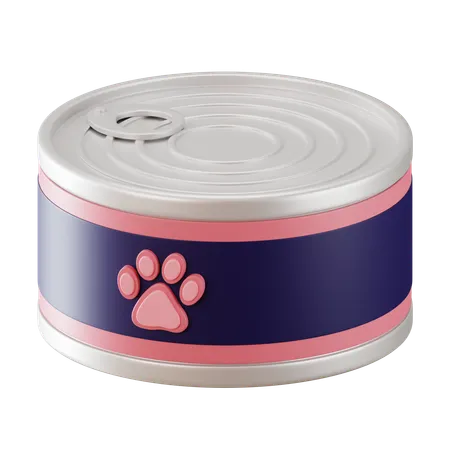 Pet Food Can  3D Icon