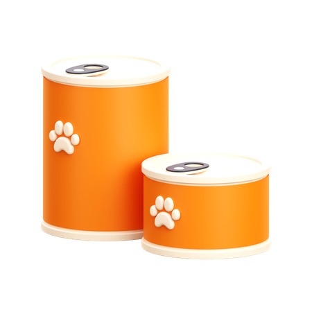 Pet Food Can  3D Icon