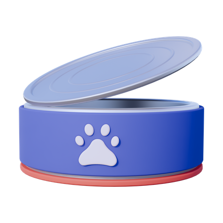 Pet Food Cans  3D Icon