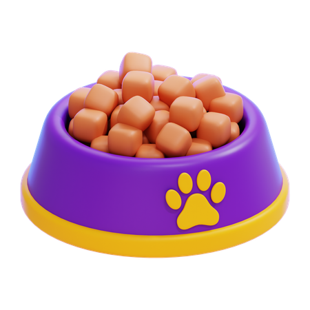 PET FOOD PLATE  3D Icon