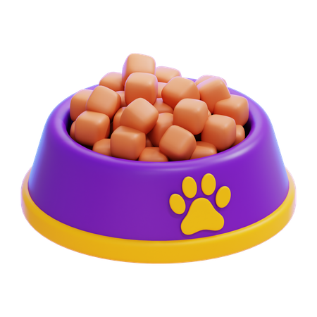 PET FOOD PLATE  3D Icon