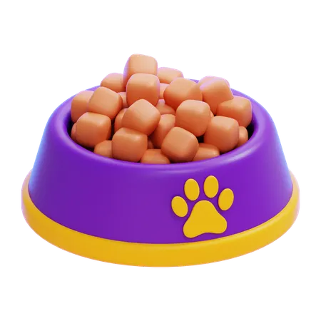 PET FOOD PLATE  3D Icon
