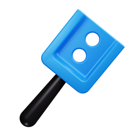 Pet Grooming Brush  3D Icon