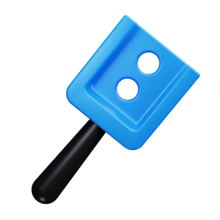 Pet Grooming Brush  3D Icon