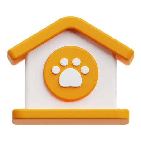 Pet Home  3D Icon
