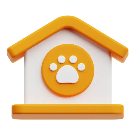 Pet Home  3D Icon