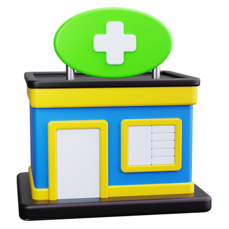 Pet Hospital  3D Icon