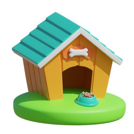 Pet House  3D Icon