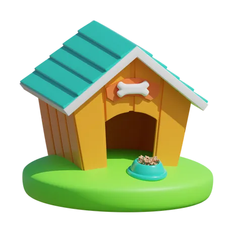 Pet House  3D Icon