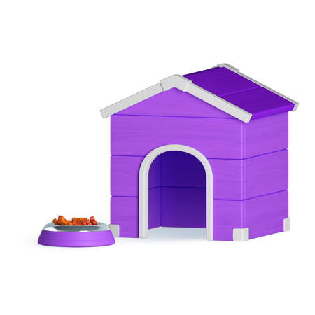 Pet house  3D Icon