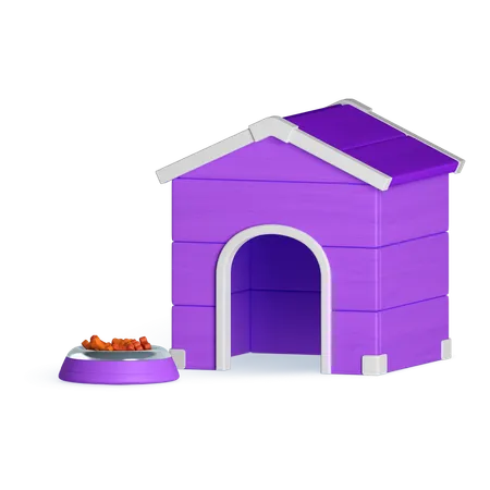 Pet house  3D Icon