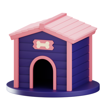 Pet House  3D Icon