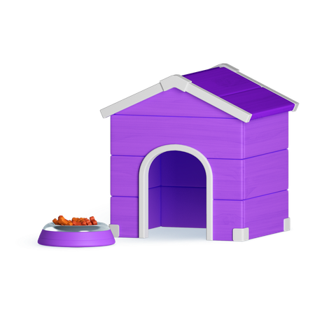 Pet house 3D Icon