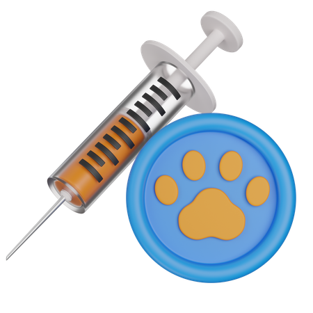 Pet Injection  3D Icon