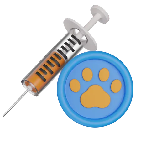 Pet Injection  3D Icon
