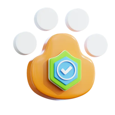 Pet Insurance  3D Icon