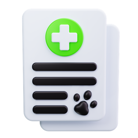 Pet Insurance  3D Icon