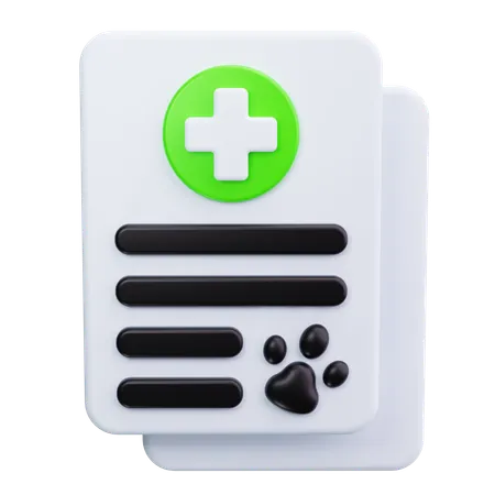 Pet Insurance  3D Icon