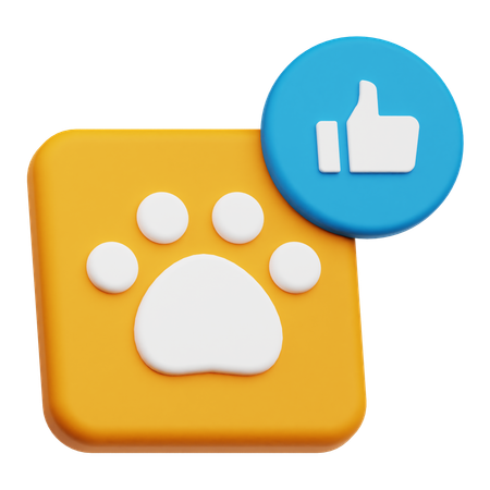 Pet Like  3D Icon
