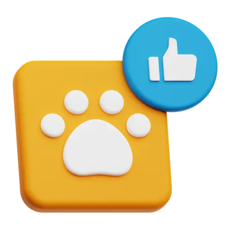 Pet Like  3D Icon