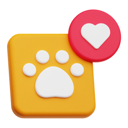 Pet Love  3D Icon