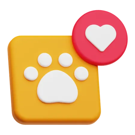 Pet Love  3D Icon