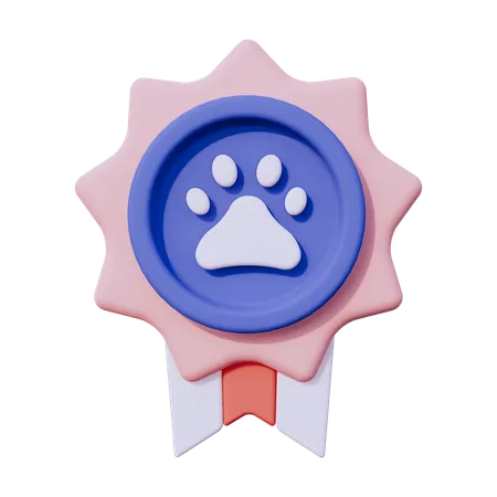 Pet Medal  3D Icon