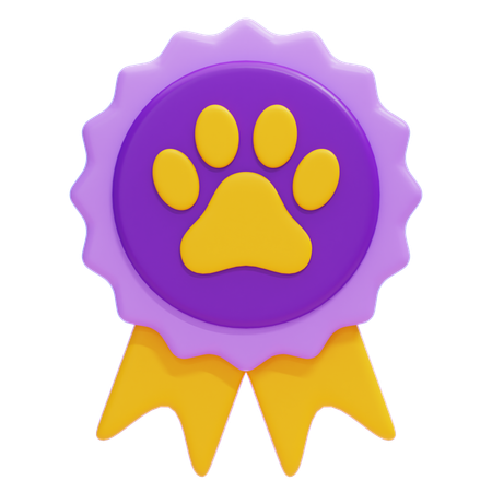 PET MEDAL  3D Icon