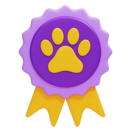 PET MEDAL  3D Icon