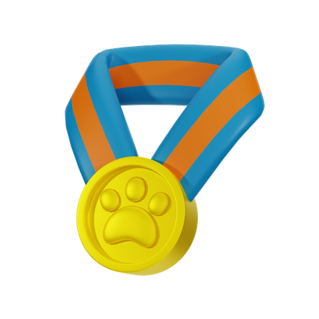 Pet Medal  3D Icon