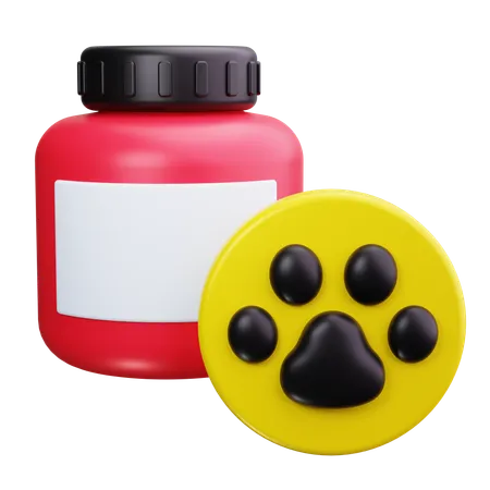 Pet Medicine  3D Icon