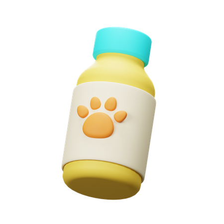 Pet Medicine  3D Icon