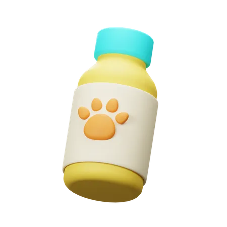 Pet Medicine  3D Icon