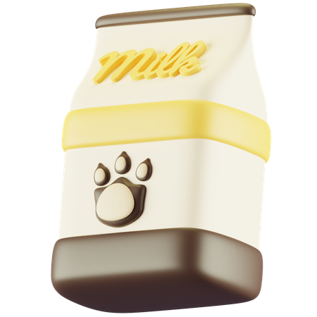 Pet Milk  3D Icon