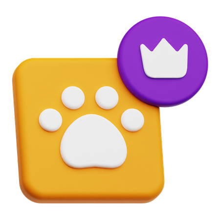 Pet Premium  3D Icon