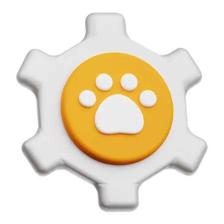 Pet Print Setting  3D Icon