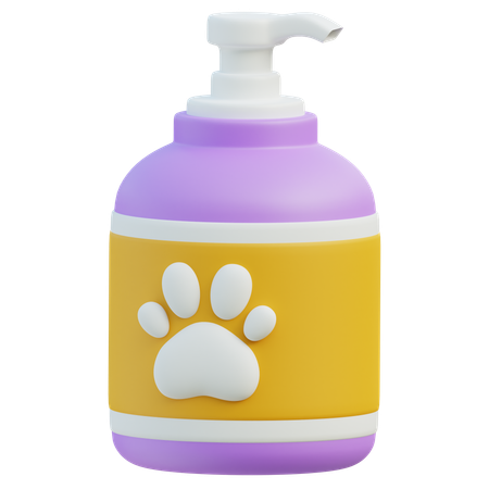 Pet Shampoo  3D Icon