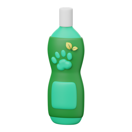 Pet shampoo  3D Icon