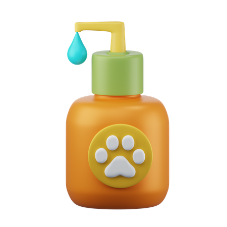Pet Shampoo  3D Icon