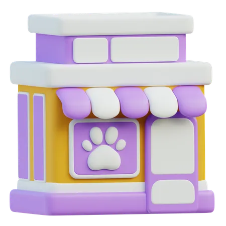 Pet Shop  3D Icon