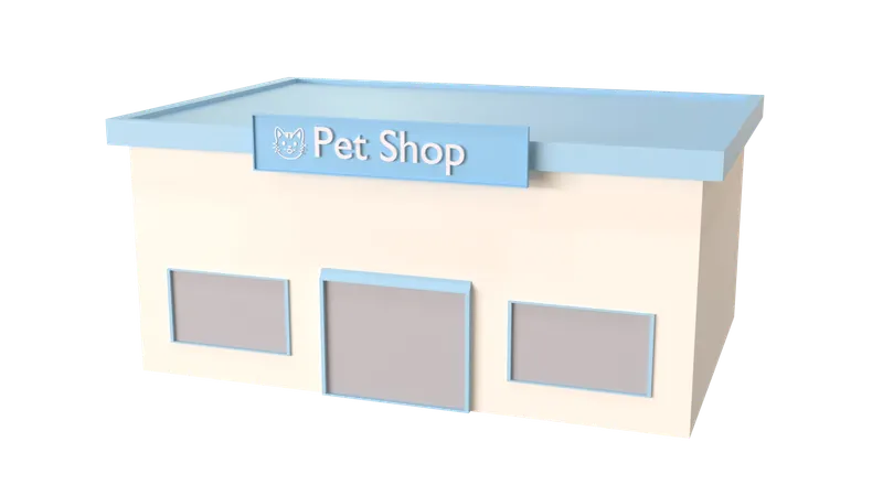 Pet Shop  3D Icon