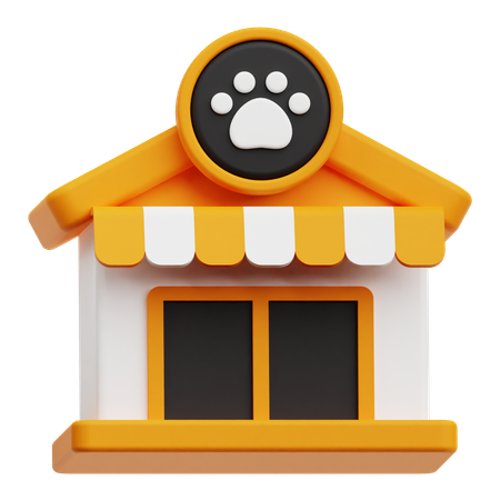 Pet Shop  3D Icon