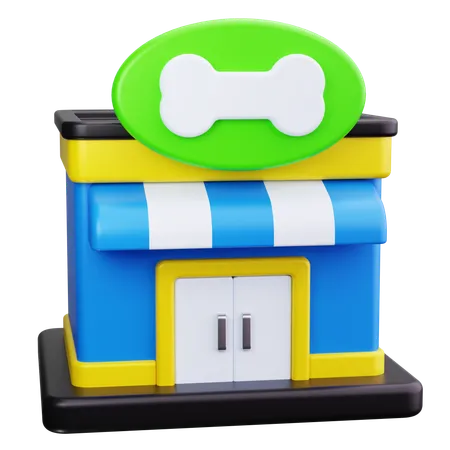 Pet Shop  3D Icon