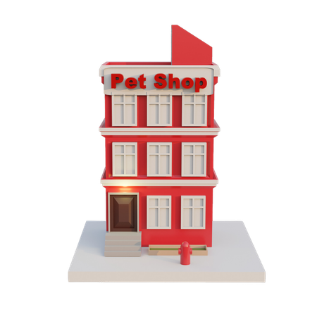 Pet Shop  3D Icon