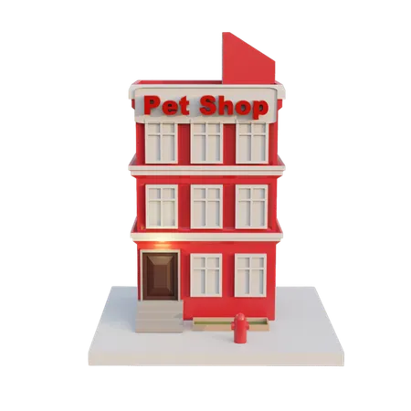 Pet Shop  3D Icon