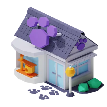 Pet Shop  3D Icon